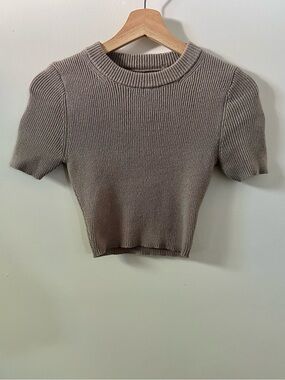 Zara Knit Crop Top